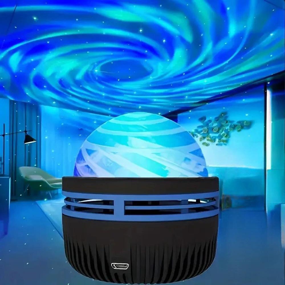 LED Projektor Galaxie Světlo Barevný Projektor Galaktické Oblohy Ložnice Noční Světlo Dekorace Dětského Pokoje Vánoční Párty Dekorace