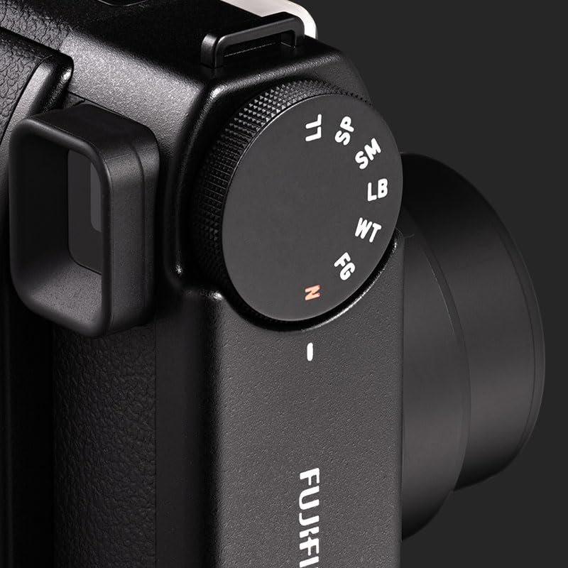 instax mini 99 instant film camera with color effects and brightness modes and manual vignette instax mini film sold controls, landscape/normal/macro