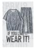 M-9XL Herren Trendiges Lockeres Sommerjacke & Weite Hosen 2-teiliges Set