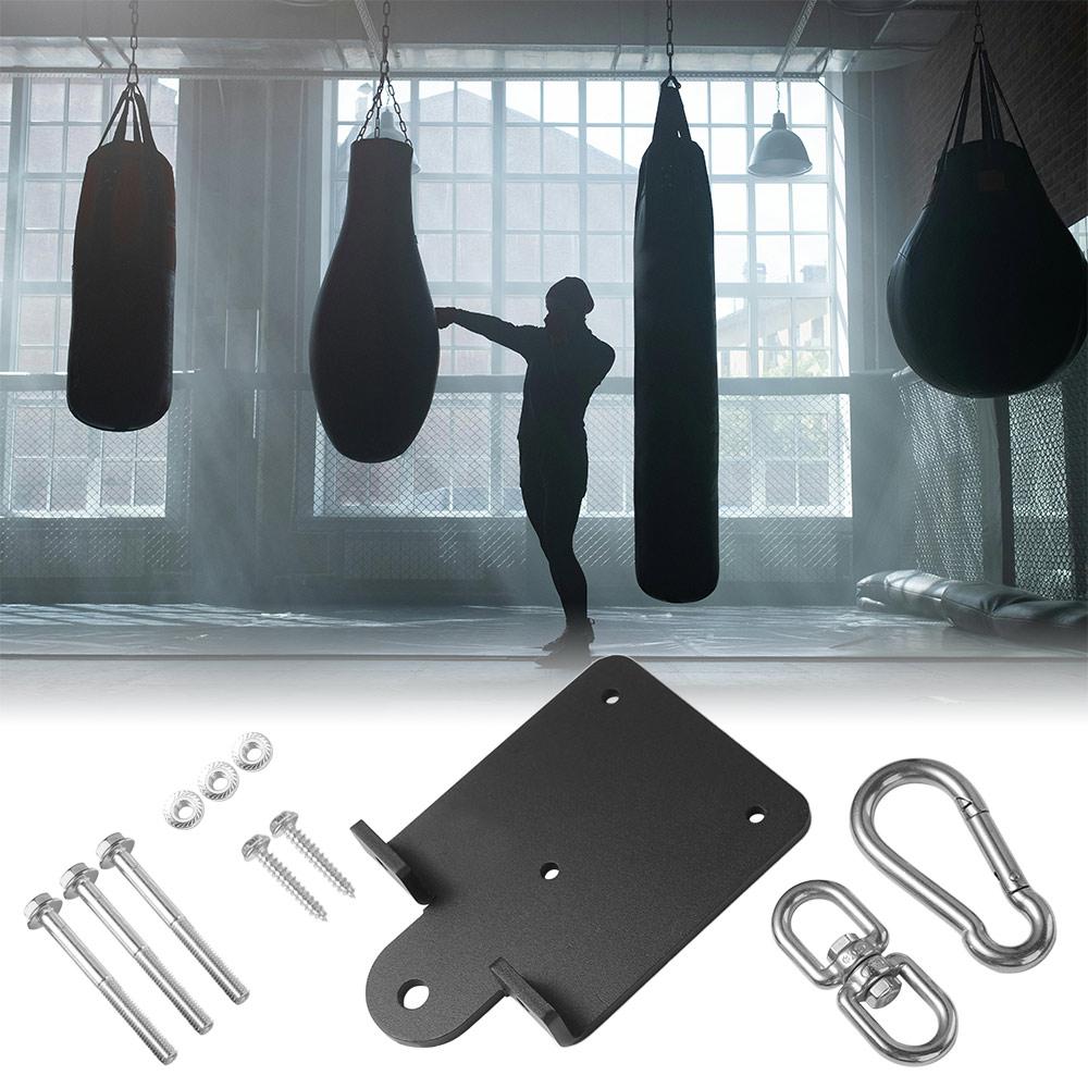 Rust-Proof Boxing Bag Hanger Sturdy 360 Rotation Beam Hook Training Wall Mounted Hook Muay Thai