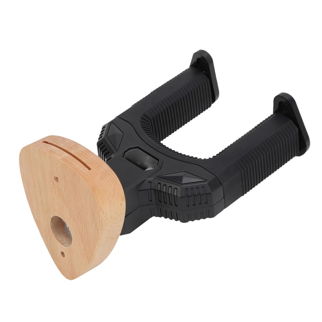 Guitar Wall Mount  Automatic Lock Holder Wooden Base Instrument Neck Hanger for Guitar Bass U