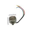 Electric Motor with 12-tooth Pinion for Garden Tool Replacement