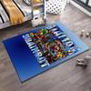 Colorful Cartoon Characters Design Rug with "Italian Brainrot" Text Suitable for use as an anti-slip for living room bedroom sofas