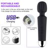 Vibrator Wand Sex Toys Clit Stimulator Vibrators Vibrator for Woman Sex Toy Gifts 20 Patterns & 8 Speeds of Pleasure Quiet & Small  Adult Toys