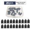 10/20Pcs Vacuum Tyre Repair Nail Tire Puncture Screws Motorcycle Fitting Set Tubeless Wheel Repairs Puncture Kit Patches for Car