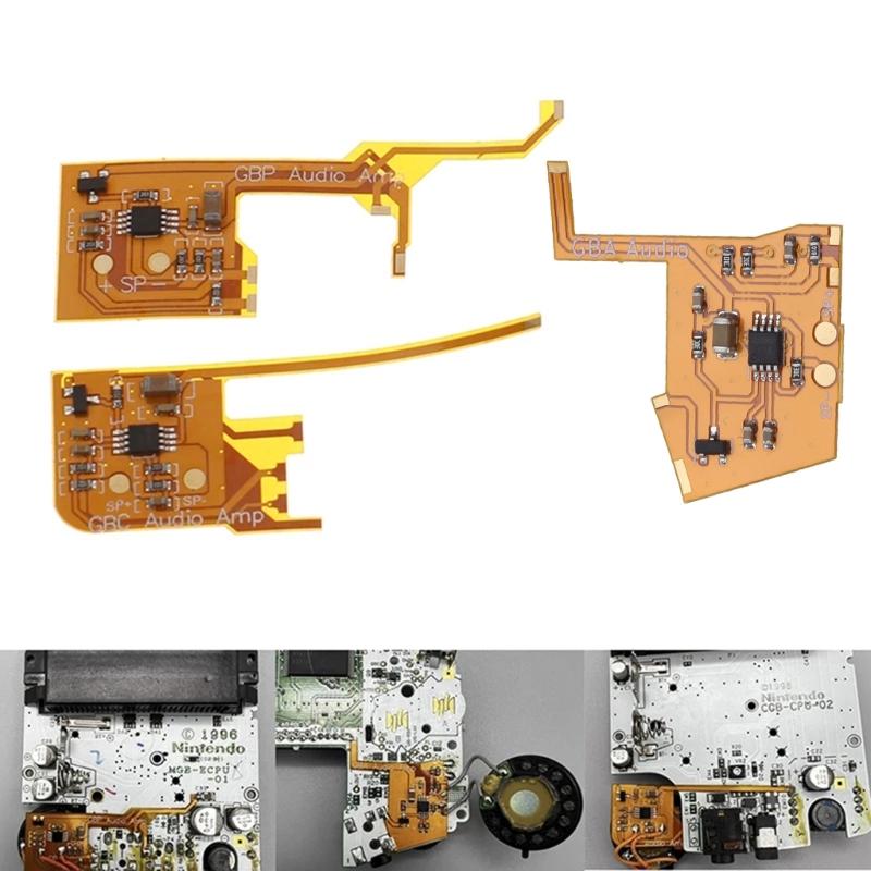 Low Power Digital Volume Amplifier Module Compatible For Gameboy Advance Color Pocket GBA GBC GBP Motherboard Sound-Amp