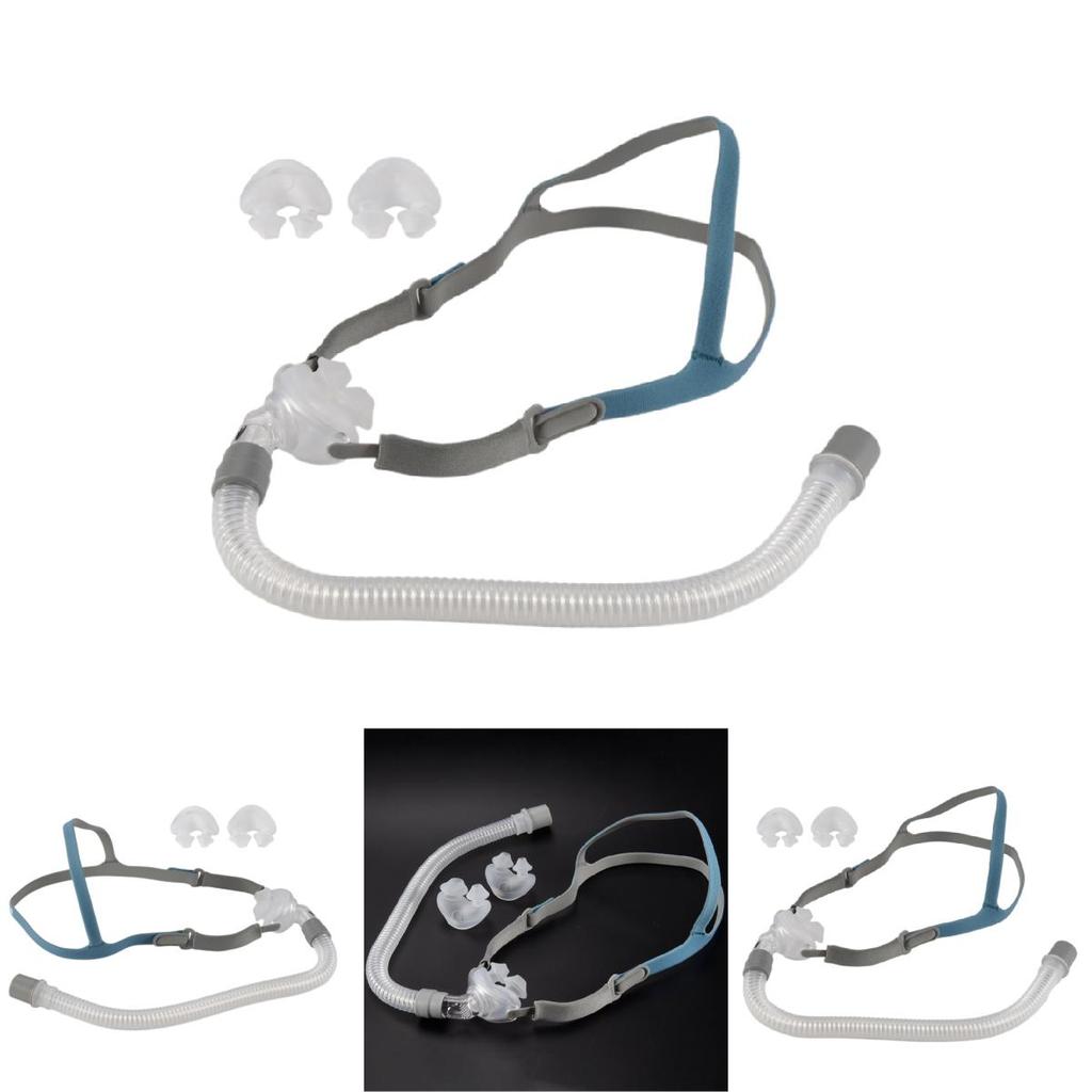 For Bmc P2 Cpap Universal Nasal Case W Headgear Sleep Helper For Continuous Use