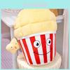 Cute Popcorn Plush Pillow Stuffed Animal Rabbit Cartoon Pp Cotton Short Plush Customized Gift