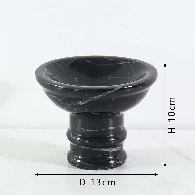 Natural Marble Aroma Cup, Metal Cave Stone Candle Holder, Essential Oil Burner, Home Decoration, Dining Table Centerpiece