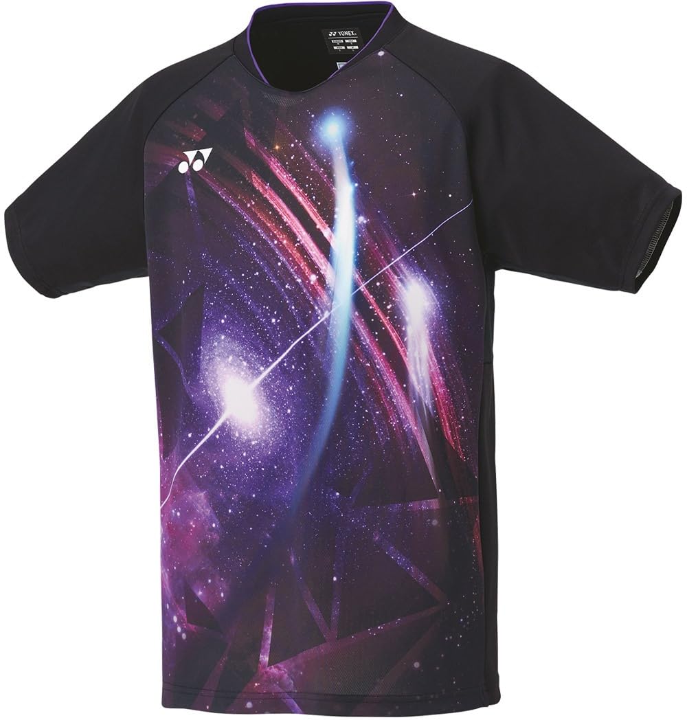 

Рубашка с коротким рукавом Game Shirt Black O [YONEX] (Подходящий стиль) Мужской (007)