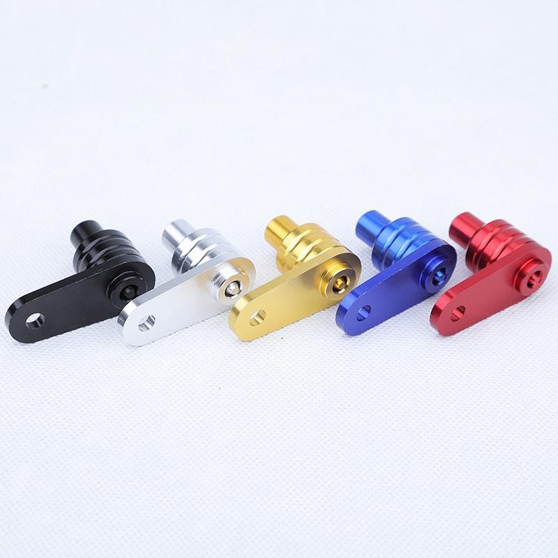 1Pc Electric Vehicle Universal Parking Switch Brake Lock Lever Lock Prevent Falls Motorcycle Modification Cow Horn Lock Buckle