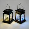 Solar LED Lantern for Garden Decor - Small Hanging Palace Atmosphere Light