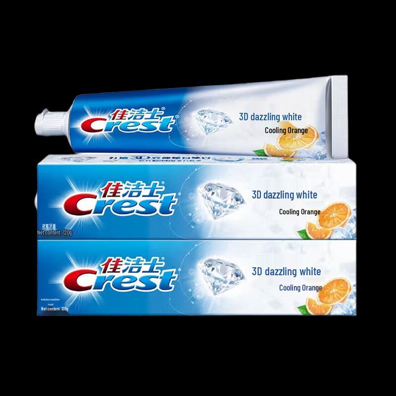 Crest 3D White Ice Orange Toothpaste