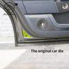 For ZEEKR 9X 2025 2026 car interior parts Anti rear collision warning sticker for front bumper of door accessories