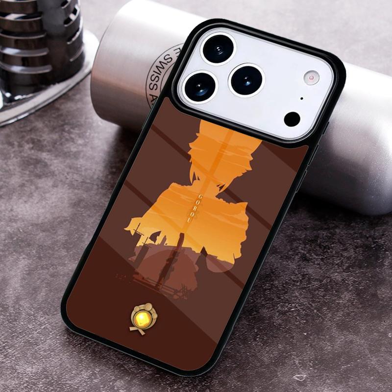Genshin Impact Gorou Phone Case for iPhone 17 16 15 Pro Max Air 14 13 12 11 Plus Shockproof Cover
