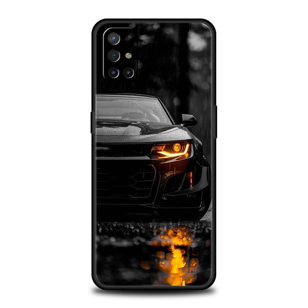 Super Car Sport Phone Case For OnePlus 12 11 10 9 8 7 7T Pro 12R 10R 9RT 9R 8T Nord N100 N200 N10 2T CE 2 5G Soft Black Cover