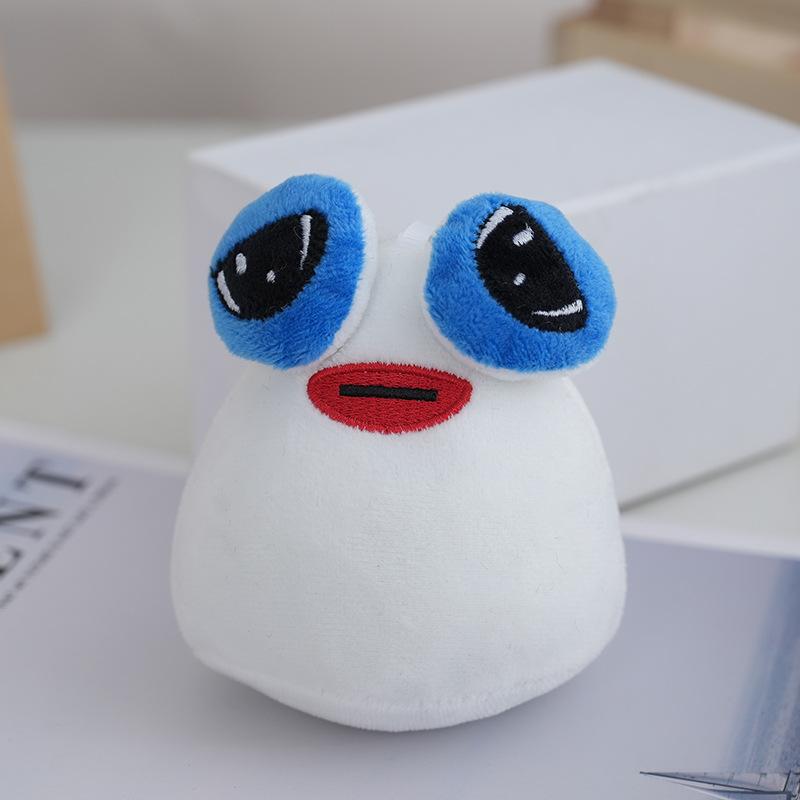 

Alien Plush Hilarious Toy Lovable Decorative Stuffed Alien Pet Fluffy Cotton Pp White