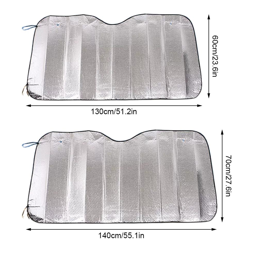 Car Windshield Sunshade Foldable Car Windshield Visor UV Protection Anti-Frost Car Interior Protection Summer Supplies Dashboard