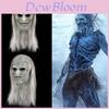 Furchterregende Halloween-Maske aus hochwertigem Latex, Design des Weißen Wanderers aus Game of Thrones
