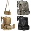 Large Capacity 65l Outdoor Military Tactical Sportbag With Multipockets And Breathable Padding Shoulder Straps