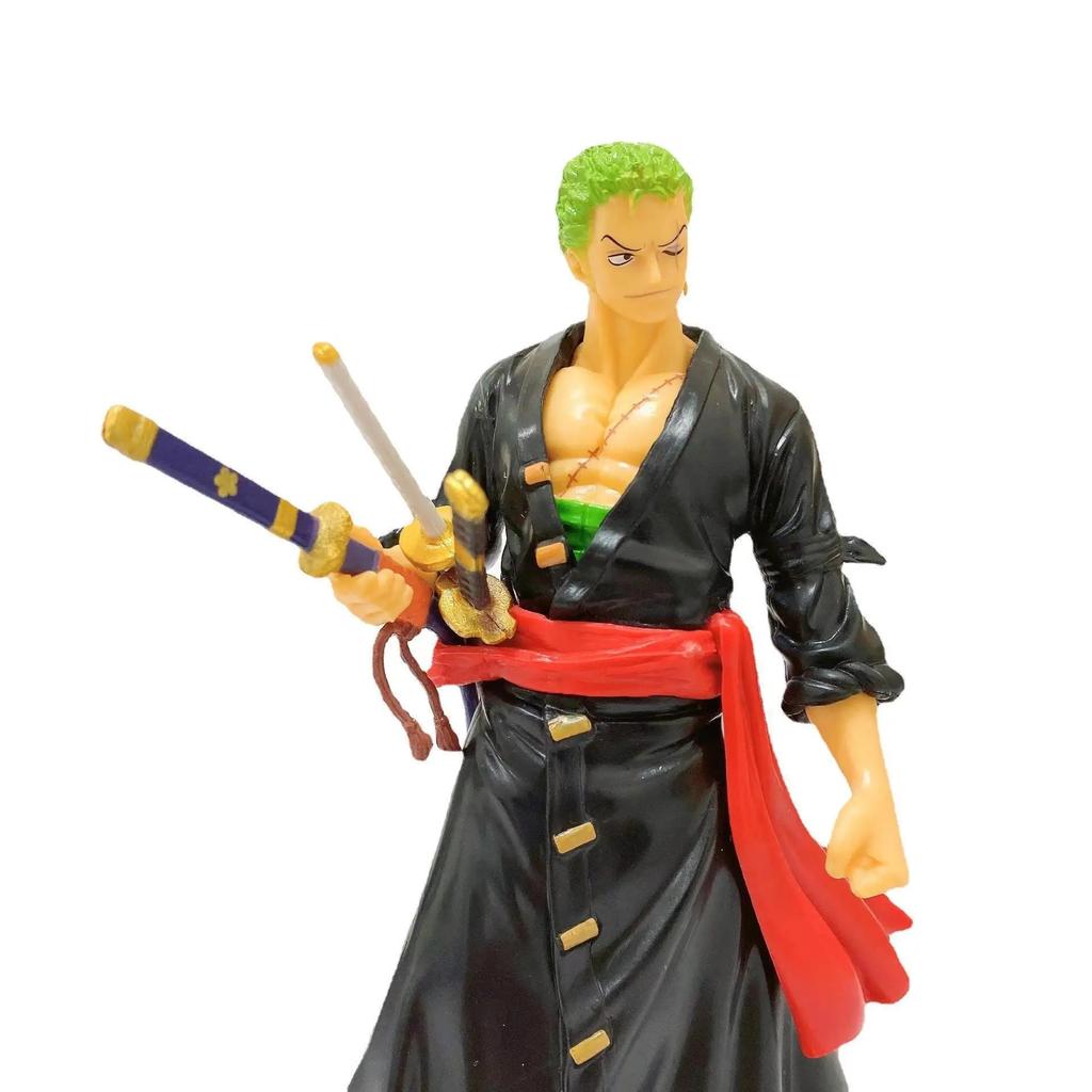 17CM Anime One Piece Roronoa Zoro Figure Art King Sauron Wano Country Anime Figure Toy Gift Set Action Figure Perfect Gift