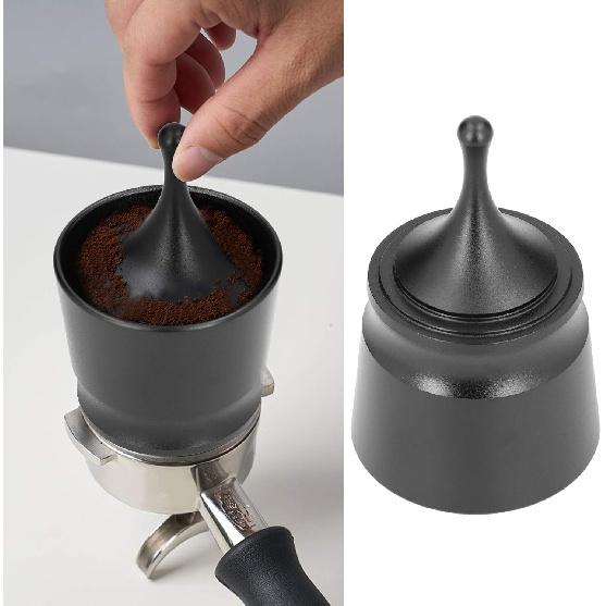 Coffee Dosing Cup, Dosing Cup 58mm, Coffee Dosing Ring Powder Receiver Container, Dosing Rings Press Aluminum Alloy Anti Flying Coffee Powder Picker