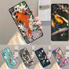 Japanese Koi Fish Silicone Phone Case For Samsung Galaxy Note 10 Pro S26 S25 S24 S23 S22 S21 Plus S25Ultra Capa Cover