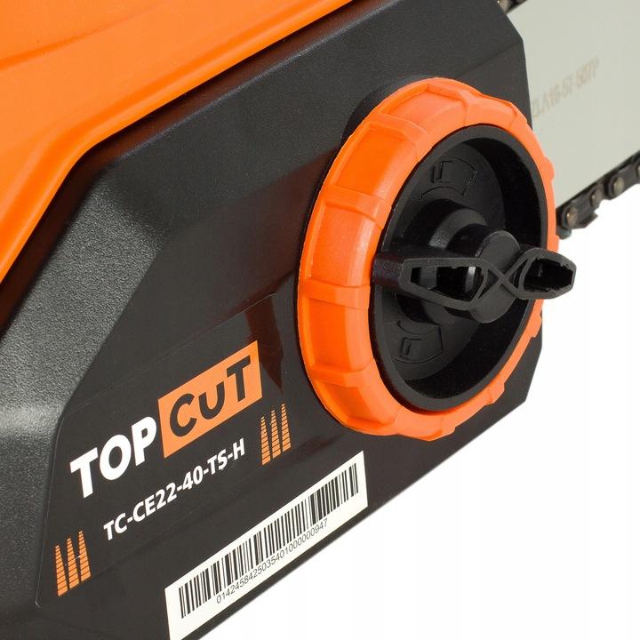 Piła Łańcuchowa Pilarka Elektryczna Top Cut Tc-Ce22-40-Ts-H 2200W 40Cm Sds