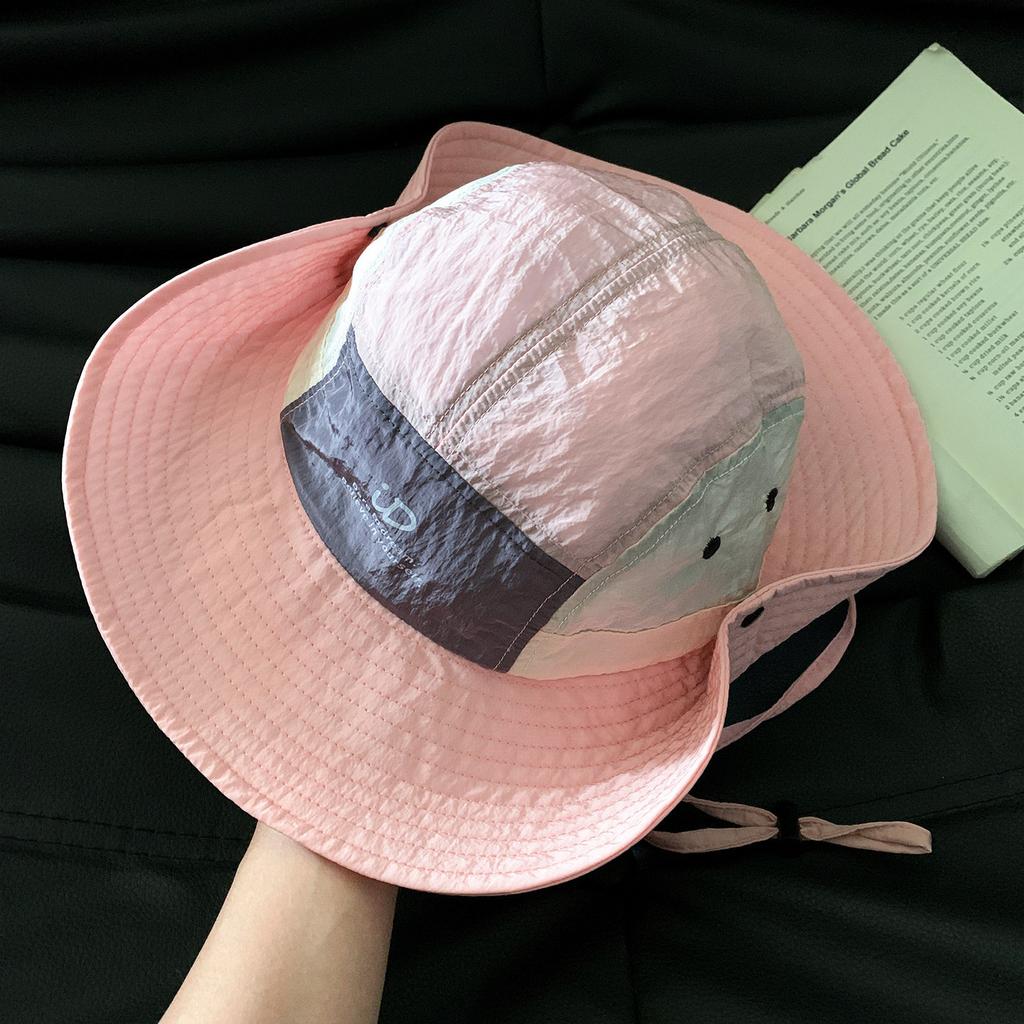 Japanese-style retro mountain-style quick-dry fisherman hat for women, suitable for outdoor hiking, mountaineering, and fishing, makes the face look