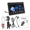 Wireless Carplay 7 Inch IPS Touch Screen IPX7 Waterproof Stereo GPS Navigation CarPlay and Android with Light Sensing Motorcycle