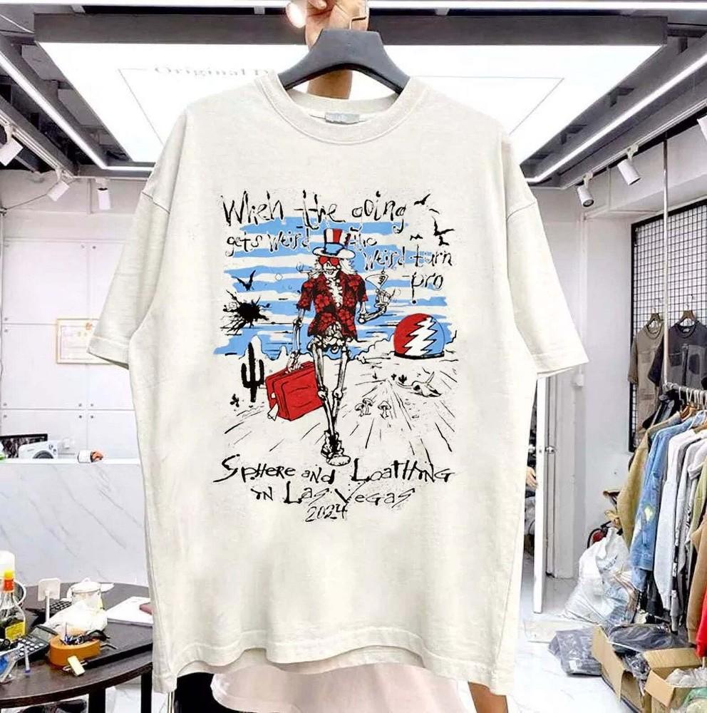 Dead amp; Company Sphere amp; Loathing in Las Vegas 2024 Unisex Tshirt Unisex T-Shirt XXXL