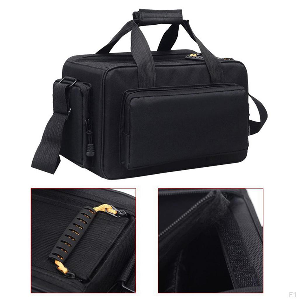 Kamera-Aufbewahrungstasche mit Schultergurt, Crossbody-Zubehör, mehrere Fächer