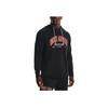 Under Armour Letter Print Sports Casual American Hoodie Men Hoodies Black 1370354-001