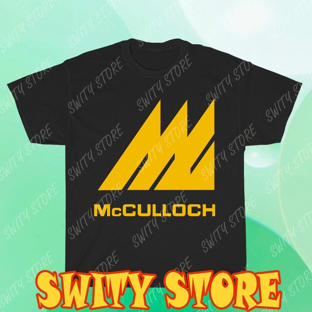 

Новые футболки McCulloch с логотипом с двух сторон, забавные, размеры от S до 5XL XL