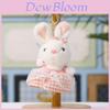 Plush Bunny Keychain With Short Plush Material For Kids And Teens