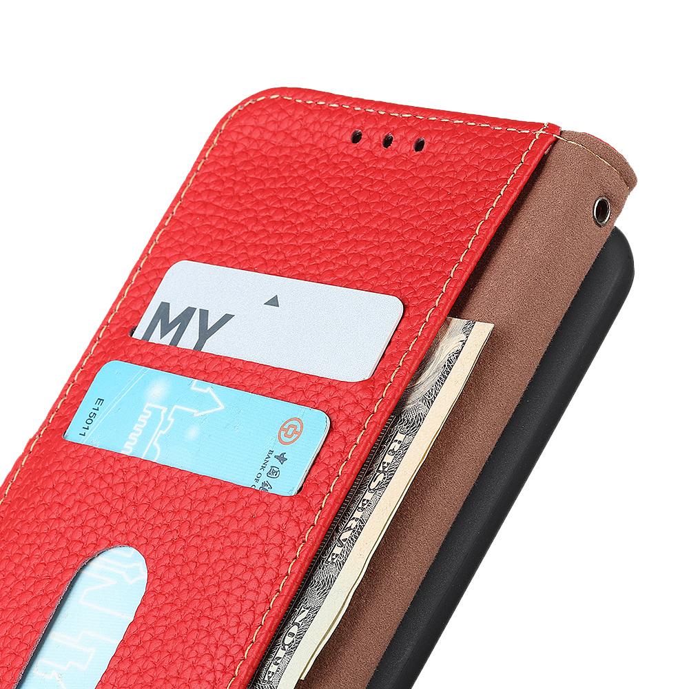 KHAZNEH For OnePlus Nord 5 5G/Ace 5 Ultra 5G Case Genuine Cow Leather Flip Phone Cover