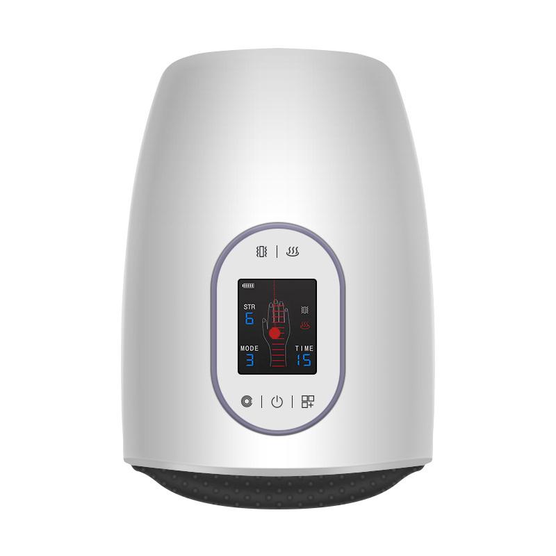 

Electric Hand Massager 3 Modes Airbag Hot Compress Massager Finger Wrist 6D Relaxation Air Compression Vibration Massage