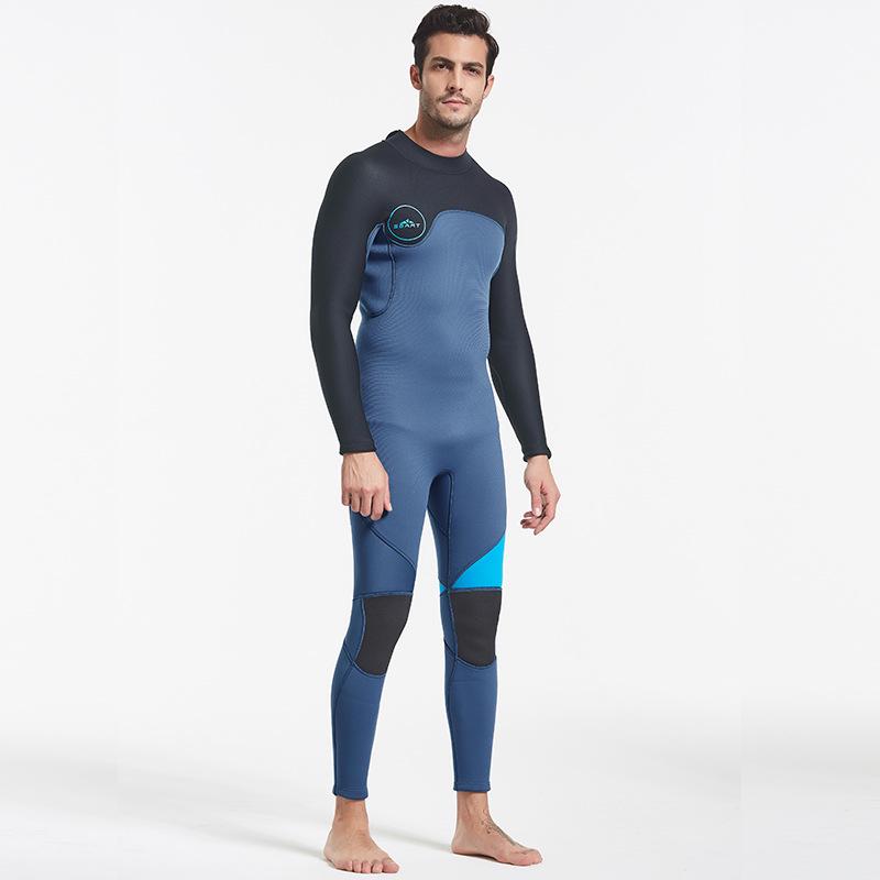 

Shabate Men s Jellyfish 3MM Wetsuit: Warm, Thick, Long-Sleeve One-Piece for Winter Surfing & Snorkeling XL