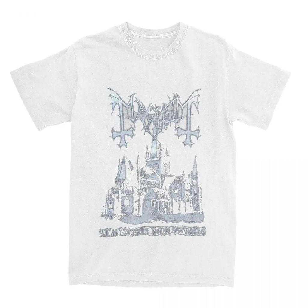 Mayhem Deathcrush Dead Varg T-Shirt Sommer Männer Frauen Lustiges O-Ausschnitt T-Shirt Mode Vintage Baumwolle Großes T-Shirt