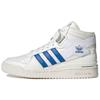 adidas Forum Mid Białe Niebieski Ptak Buty Unisex Cloud-White Złoty Metalik Guma GX1021