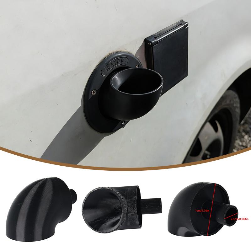 RV Water Filling Funnel Water Tank Filling Port Connector Fit For Standard Water Filling Cover Motorhome Accessories