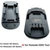 Adapter Converter For Milwaukee Dewalt 18v Lithium Battery Convert To For Parkside 20V Lithium Battery Power Tool Drill Use