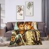 Soft Warm Blanket Travel Office The Maze Runner Throw Blanket Newt X Thomas Flannel Bedspread For Bedroom Pattern Sofa Bed Cover