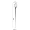 ZISIZ 304 Stainless Steel Shovel Spoons