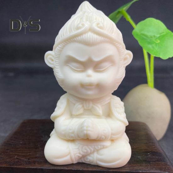 Tagua Wukong Figure Great Sages Equalling Heaven Figurine Statue Sculpture Cartoon Monkey King Model Desktop Decoration Ornament
