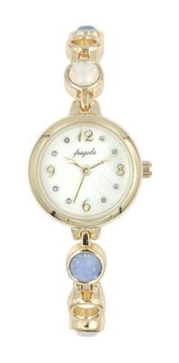 [Follow] Watch Fragola Milky Stone Bracelet Watch N00925S-2 GD Women's Gold
