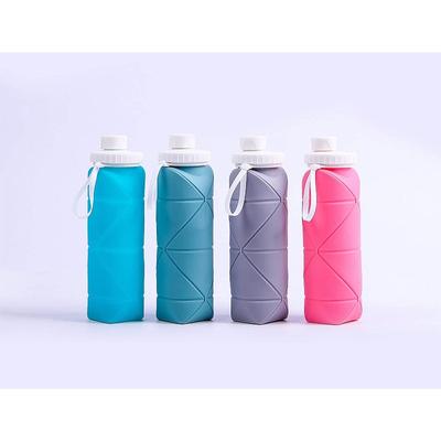 Sports Kettle Silicone Folding Cups Travel & Outdoor Portable Mini Cup 600ml