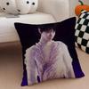 figure skating HHanyu Yuzuru Cushion Cover Throw Pillow Cover Hidden Button Durable Polyester Chair Cushion