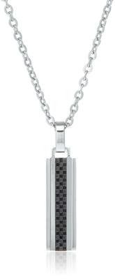 LION HEART Colier Linie Plăcuță Oțel Inoxidabil Pereche (a bărbaților) 04N141SM