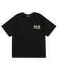 Peideu Pd Tape Short Sleeve T-Shirt Black